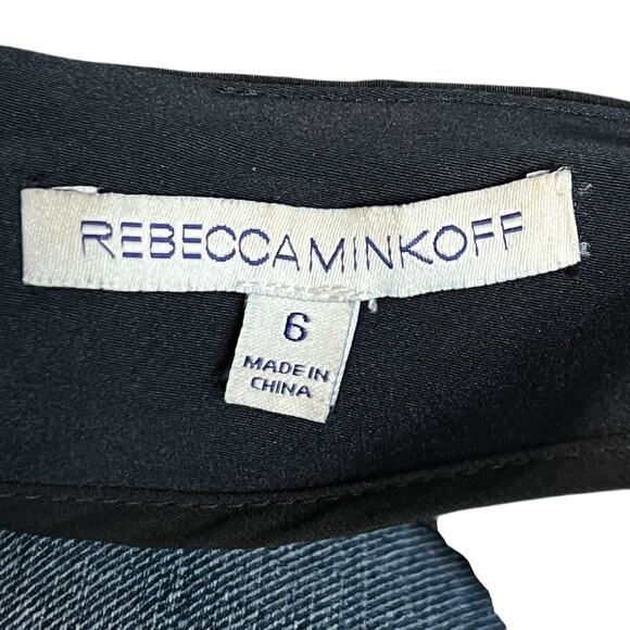 Rebecca Minkoff Black Cutout Sleeveless V-Neck Jumpsuit Size 6 - Picture 11 of 13